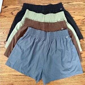 4 PACK BUNDLE - VUORI VILLA SHORT - Blue, Brown, Green, Black